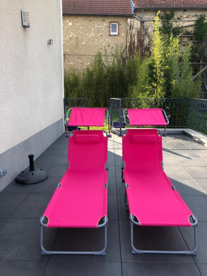 Floressens En Champagne Terrasse Privative Sur Le Vignoble Villa Fleury-la-Riviere Luaran gambar