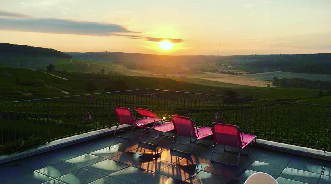Floressens En Champagne Terrasse Privative Sur Le Vignoble Villa Fleury-la-Riviere Luaran gambar